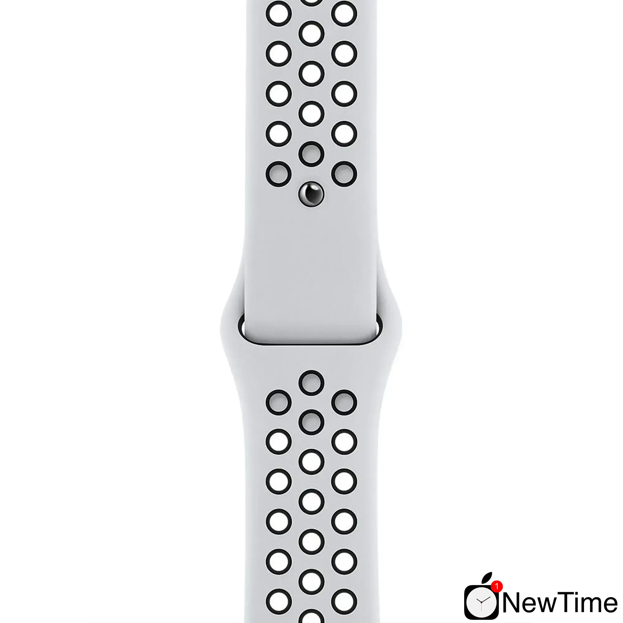 Apple Watch Series 6 Nike GPS 44mm Silver Aluminum Case with Pure Platinum/Black Nike Sport Band (MG293)